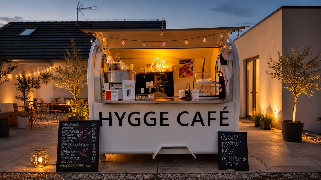 coffee trailer for the Czech customer